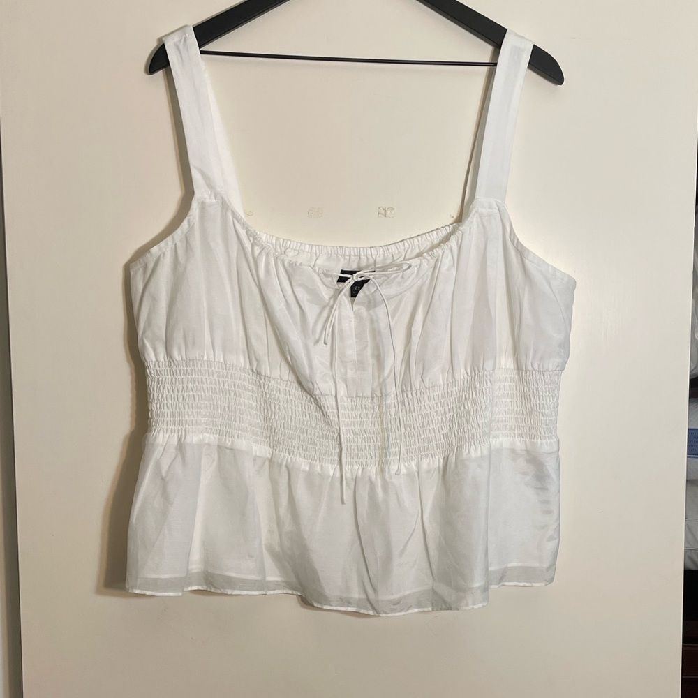 J Crew square neck tank top 2X